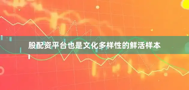 股配资平台也是文化多样性的鲜活样本
