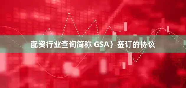配资行业查询简称 GSA）签订的协议